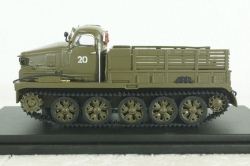 АТ-Т артиллерийский тягач, хаки, бортовой, SSM3005, SSM 1:43