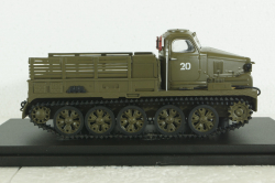 АТ-Т артиллерийский тягач, хаки, бортовой, SSM3005, SSM 1:43