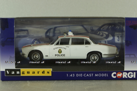 Jaguar XJ6 4,2Litre Series 2 Strathclyde Police, VA13905, Corgi 1:43