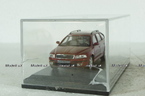 Skoda Octavia Combi II dark red, Abrex 1:43 Уценка!