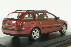 Skoda Octavia Combi II dark red, Abrex 1:43