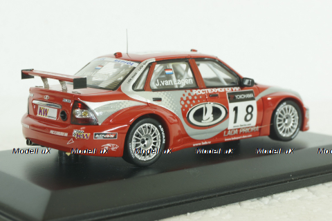Ваз-2170 Lada Priora, WTCC 2009 J.van Lagen, 221705, DiP Models 1:43