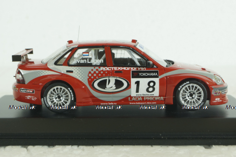 Ваз-2170 Lada Priora, WTCC 2009 J.van Lagen, 221705, DiP Models 1:43