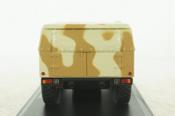 Газ-233002 Тигр с тентом, камуфляж, SSM2003, SSM 1:43