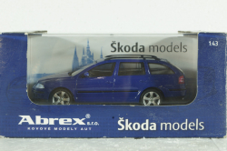 Skoda Octavia Combi II blue, Abrex 1:43