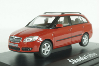 Skoda Fabia 2 Combi, Red 1999, Abrex 1:43