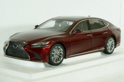 Lexus LS 500h, red metallic, 78869, AutoArt 1:18