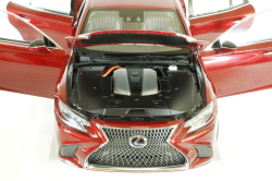 Lexus LS 500h, red metallic, 78869, AutoArt 1:18