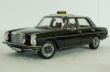 Mercedes-Benz 200 Taxi (W114) 1968, black, 83776, Norev 1:18  