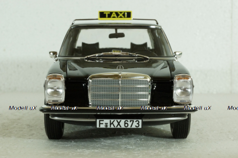 Mercedes-Benz 200 Taxi (W114) 1968, black, 83776, Norev 1:18  