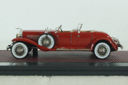 Duesenberg SJ 2583 J-548 Torpedo Pheaton Walker La Grande red 1929, MX40406-052, Matrix 1:43