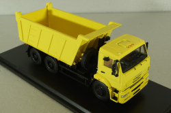 Камаз-6520 6х4 самосвал (поздний) желтый, SSM1295, SSM 1:43 