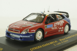 Citroen Xsara WRC #3 Loeb/Elena winner Sweden Rally 2004, RAM138, IXO 1:43
