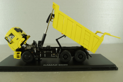 Камаз-6520 6х4 самосвал (поздний) желтый, SSM1295, SSM 1:43 
