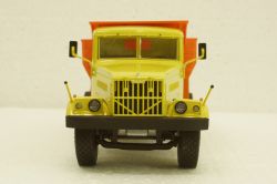 Краз-256 Б1, самосвал, оранжевый/желтый, SSM1025, SSM 1:43