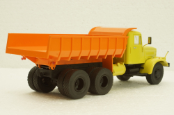 Краз-256 Б1, самосвал, оранжевый/желтый, SSM1025, SSM 1:43
