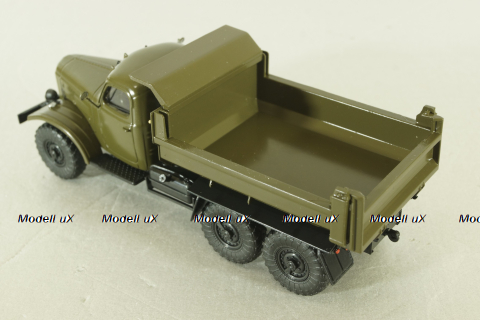 Зил-ММЗ-4510 самосвал 6х6 на шасси Зил-157, Легендарные грузовики СССР №104, Modimio 1:43