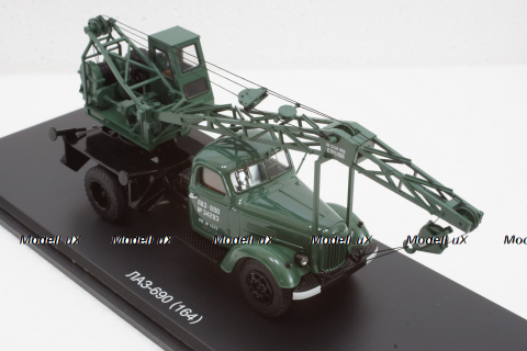 Лаз-690 на шасси Зил-164 , Автокран, SSM1100, SSM 1:43
