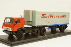 КАМАЗ-54112 с полуприцепом Alka N12CH Sovtransavto, SSM7064, SSM 1:43