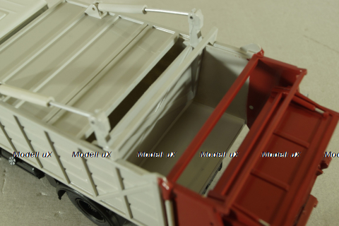 МКЗ-10 (4333) Мусоровоз на шасси Зил-4333, серый, 103375, Автоистория 1:43