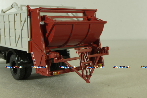 МКЗ-10 (4333) Мусоровоз на шасси Зил-4333, серый, 103375, Автоистория 1:43