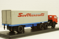КАМАЗ-54112 с полуприцепом Alka N12CH Sovtransavto, SSM7064, SSM 1:43