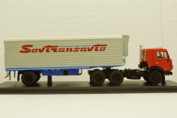 КАМАЗ-54112 с полуприцепом Alka N12CH Sovtransavto, SSM7064, SSM 1:43