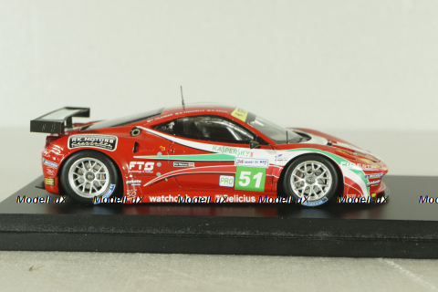 Ferrari F458 Italia GT2 24h LeMans AF Corse 2011, TSM11FJ018, Fujimi 1:43