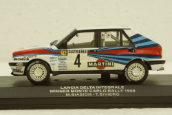 Lancia Delta Integrale , winner monte carlo, 1989, SCR002, IXO 1:43