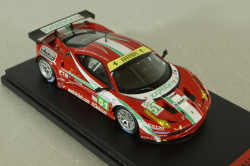 Ferrari F458 Italia GT2 24h LeMans AF Corse 2011, TSM11FJ018, Fujimi 1:43