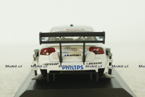 Audi A4 PHILIPS, Lucas Luhr, Audi Sport Team Rosberg, DTM 2007, Minichamps 1:43