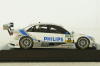 Audi A4 PHILIPS, Lucas Luhr, Audi Sport Team Rosberg, DTM 2007, Minichamps 1:43