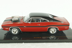 Dodge Charger R/T year 1970 red/black, CLC475N.22, IXO 1:43