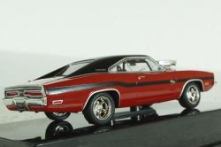 Dodge Charger R/T year 1970 red/black, CLC475N.22, IXO 1:43