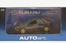 Subaru Impreza WRX STI 2001, black, 58643, AutoArt 1:43