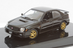 Subaru Impreza WRX STI 2001, black, 58643, AutoArt 1:43