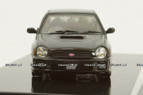 Subaru Impreza WRX STI 2001, black, 58643, AutoArt 1:43