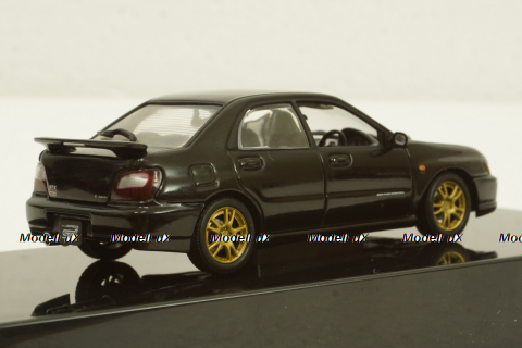 Subaru Impreza WRX STI 2001, black, 58643, AutoArt 1:43