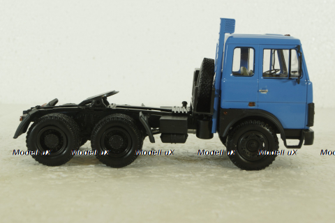 Маз-6422 тягач 1981г, синий, Н796, Наш Автопром 1:43