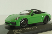 Porsche 911 (992) Targa 4 GTS 2022, geen 410061062, Minichamps 1:43
