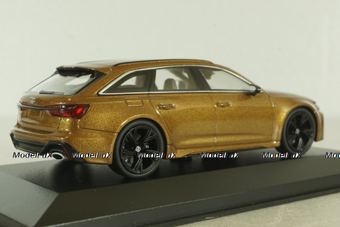 Audi RS 6 Avant 2019, brown vetallic, 410018018, Minichamps 1:43
