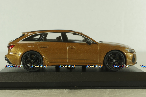 Audi RS 6 Avant 2019, brown vetallic, 410018018, Minichamps 1:43