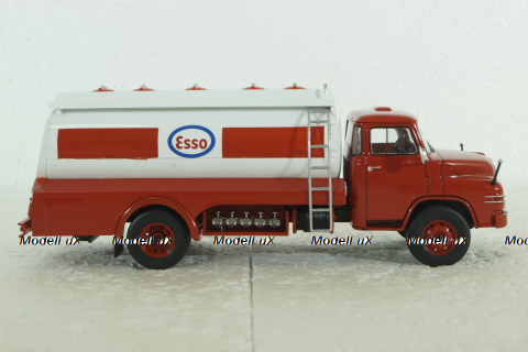 MAN 626 fuel tanker  Esso, red/white, DeAgostini 1:43