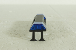 Световая балка для спец авто №1, пожарная 1:18