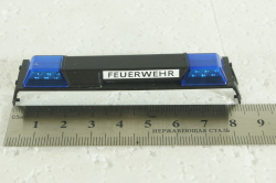 Световая балка для спец авто №1, пожарная 1:18