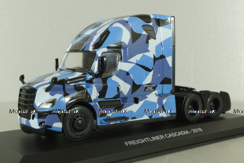 Freightliner Cascadia 2018, blue, Truck Tuning Collection #7, Hachette 1:43