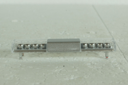 Световая балка для спец авто №3 (белая),  1:18