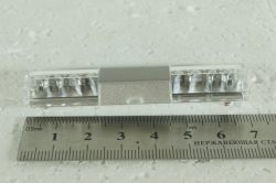 Световая балка для спец авто №3 (белая),  1:18