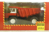 Белаз-548, карьерный самосвал, красный, Н007, Наш Автопром 1:43