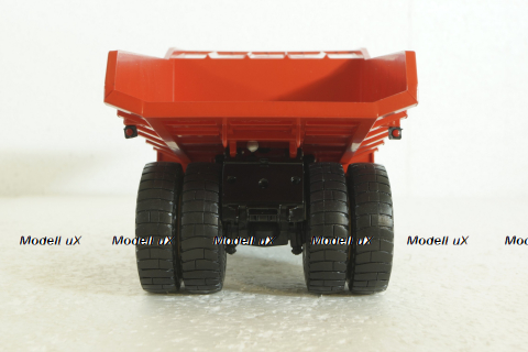 Белаз-548, карьерный самосвал, красный, Н007, Наш Автопром 1:43